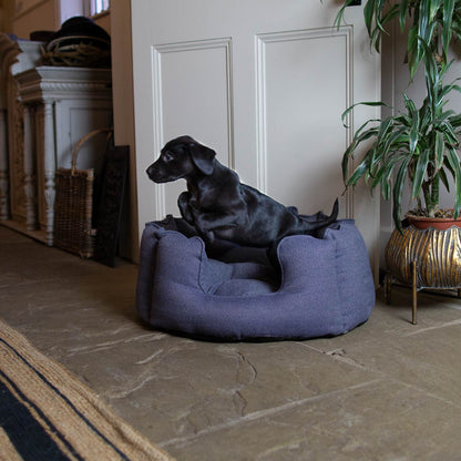 High Wall Bed With Removable Covers in Oxford Herringbone Tweed, view 6