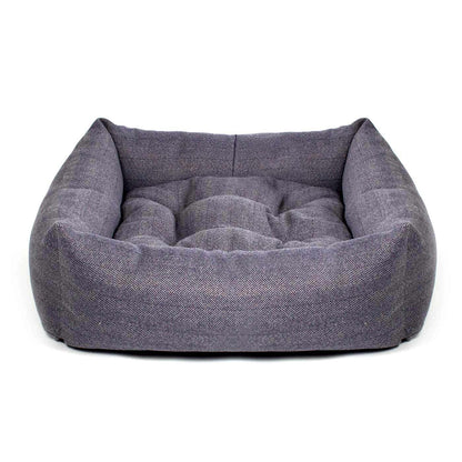 Box Bed With Removable Covers in Herringbone Tweed, view 14