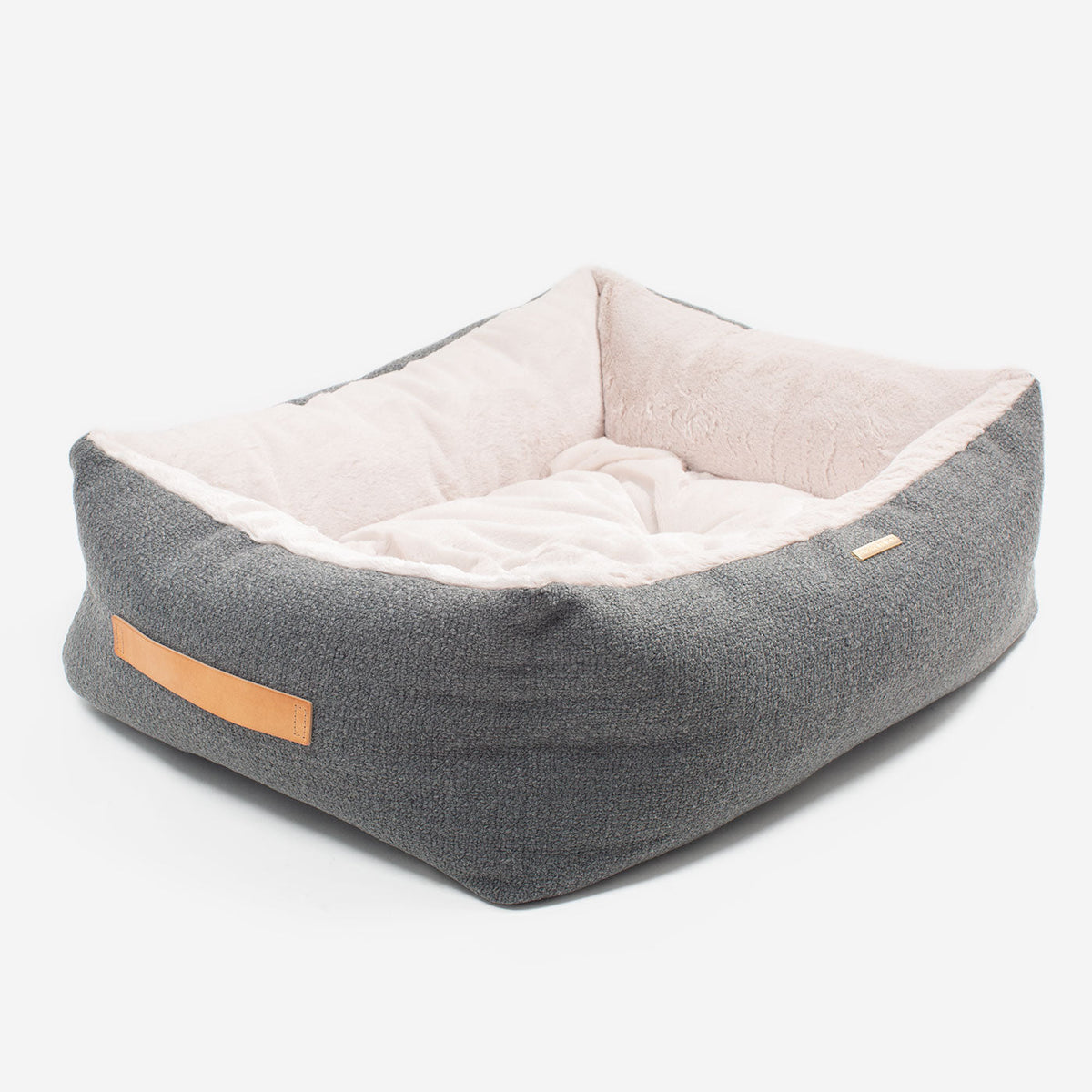 Essentials Herdwick Box Bed in Graphite, view 4
