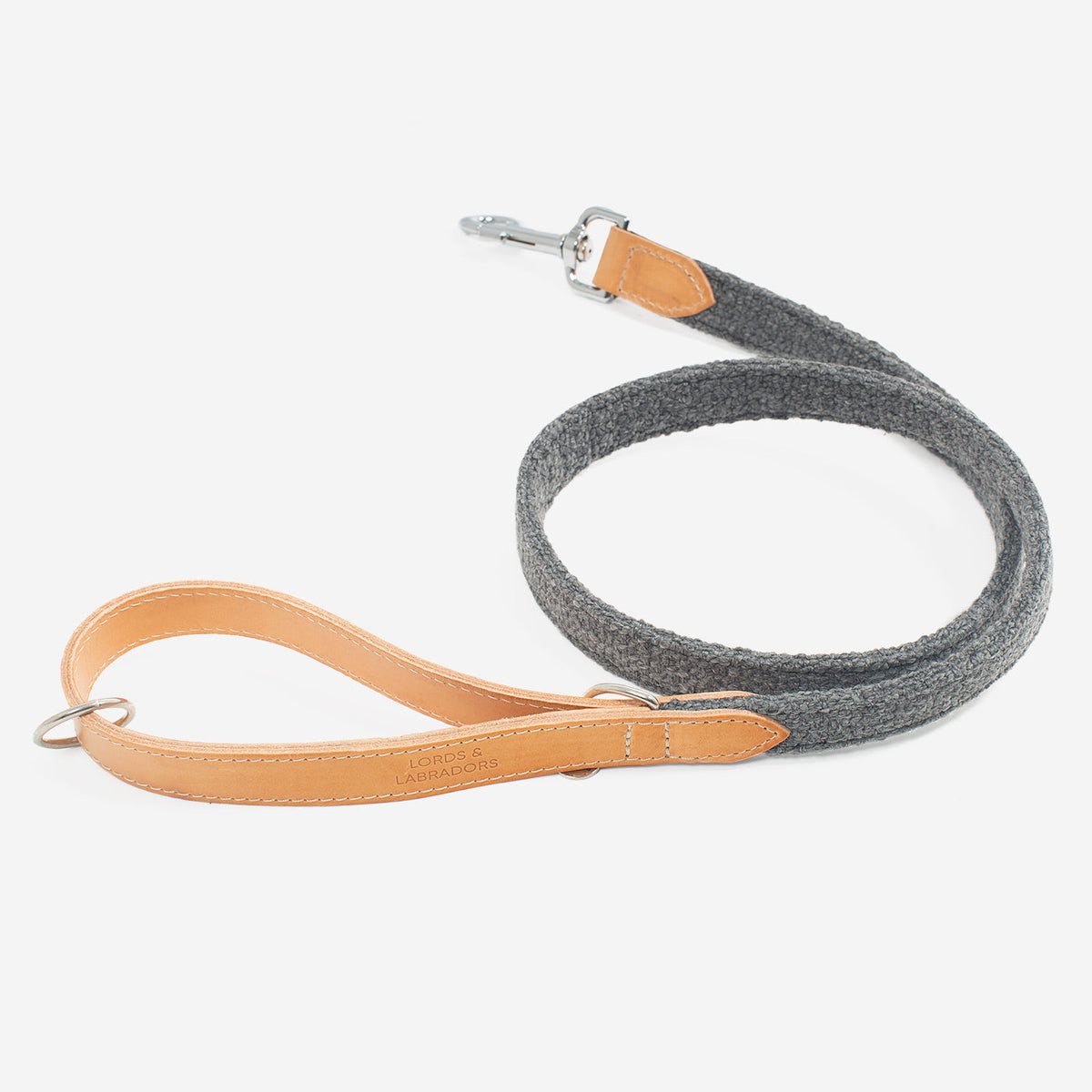 Essentials Herdwick Dog Lead in Graphite, view 3