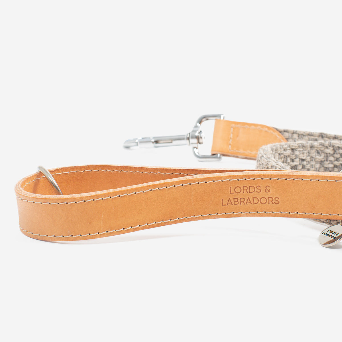 Essentials Herdwick Dog Lead in Pebble, view 4