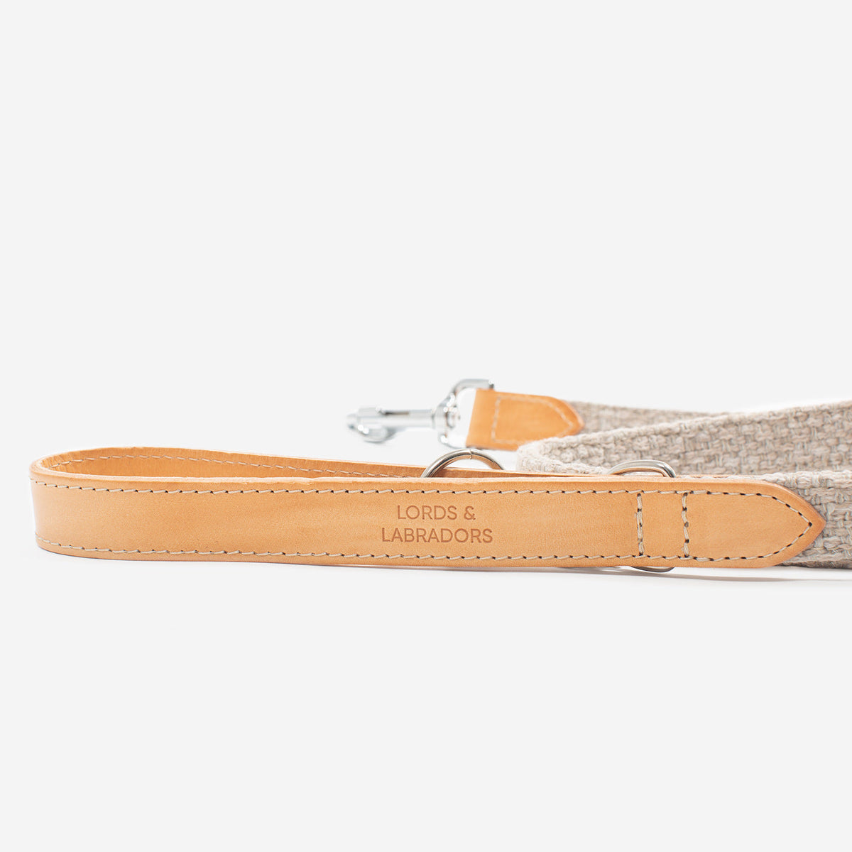 Essentials Herdwick Dog Lead in Sandstone, view 4