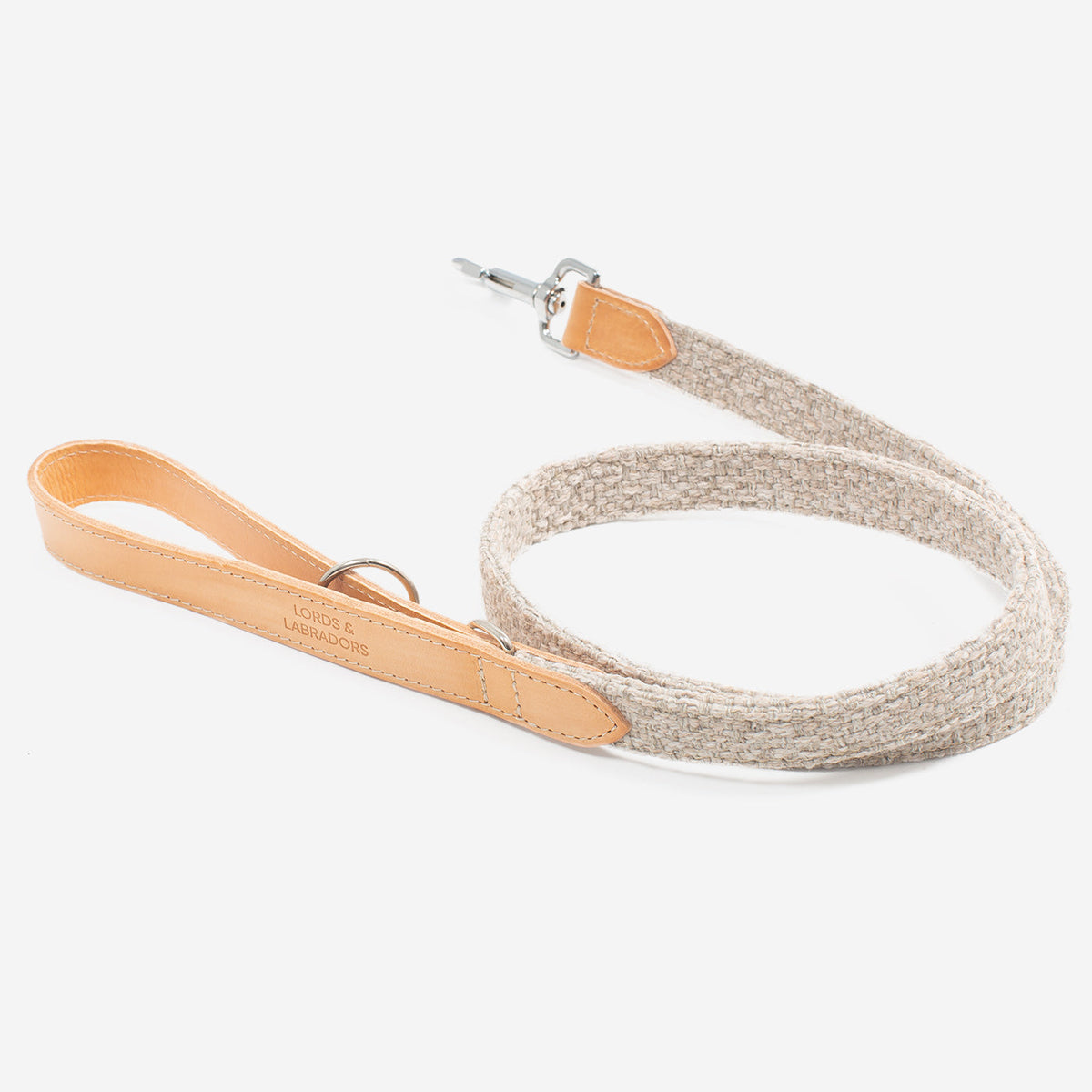 Essentials Herdwick Dog Lead in Sandstone, view 3
