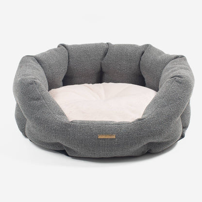 Essentials Herdwick Oval Bed in Graphite, view 4