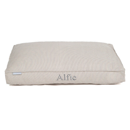 Dog Cushion in Regency Stripe, view 11