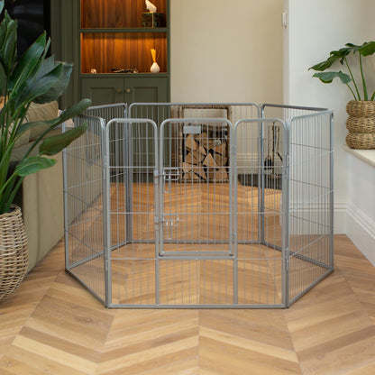 Puppy Play Pen & Crate Extension in Grey, view 4