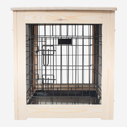 Wooden Salcombe Metal Crate Surround, view 2