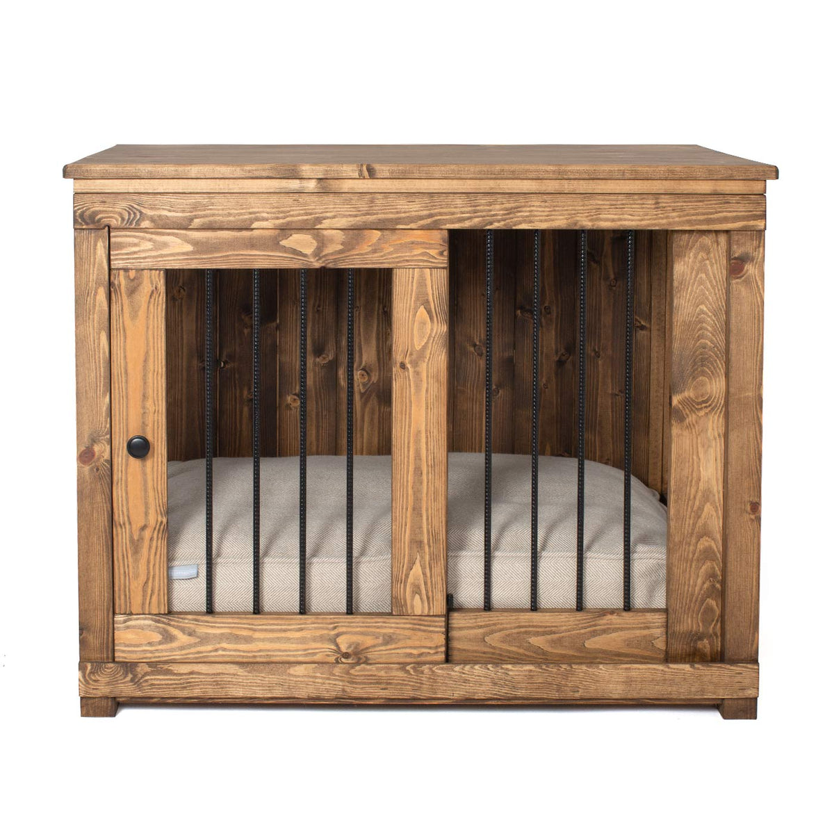 Wooden Sliding Door Broadsand Dog Crate, view 5