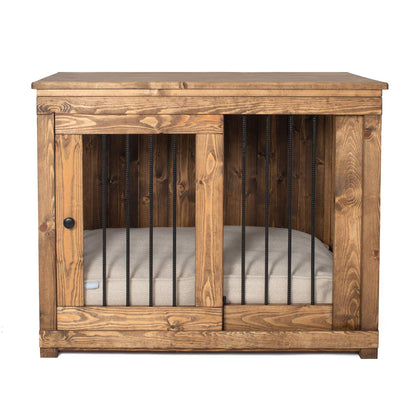 Wooden Sliding Door Broadsand Dog Crate, view 5