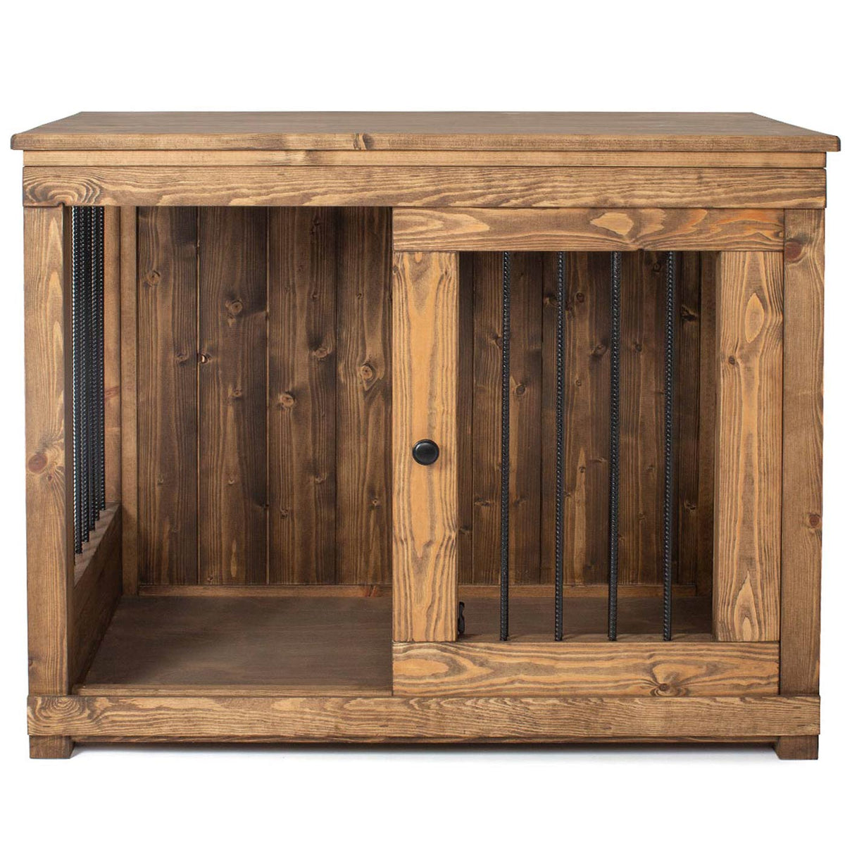 Wooden Sliding Door Broadsand Dog Crate, view 2