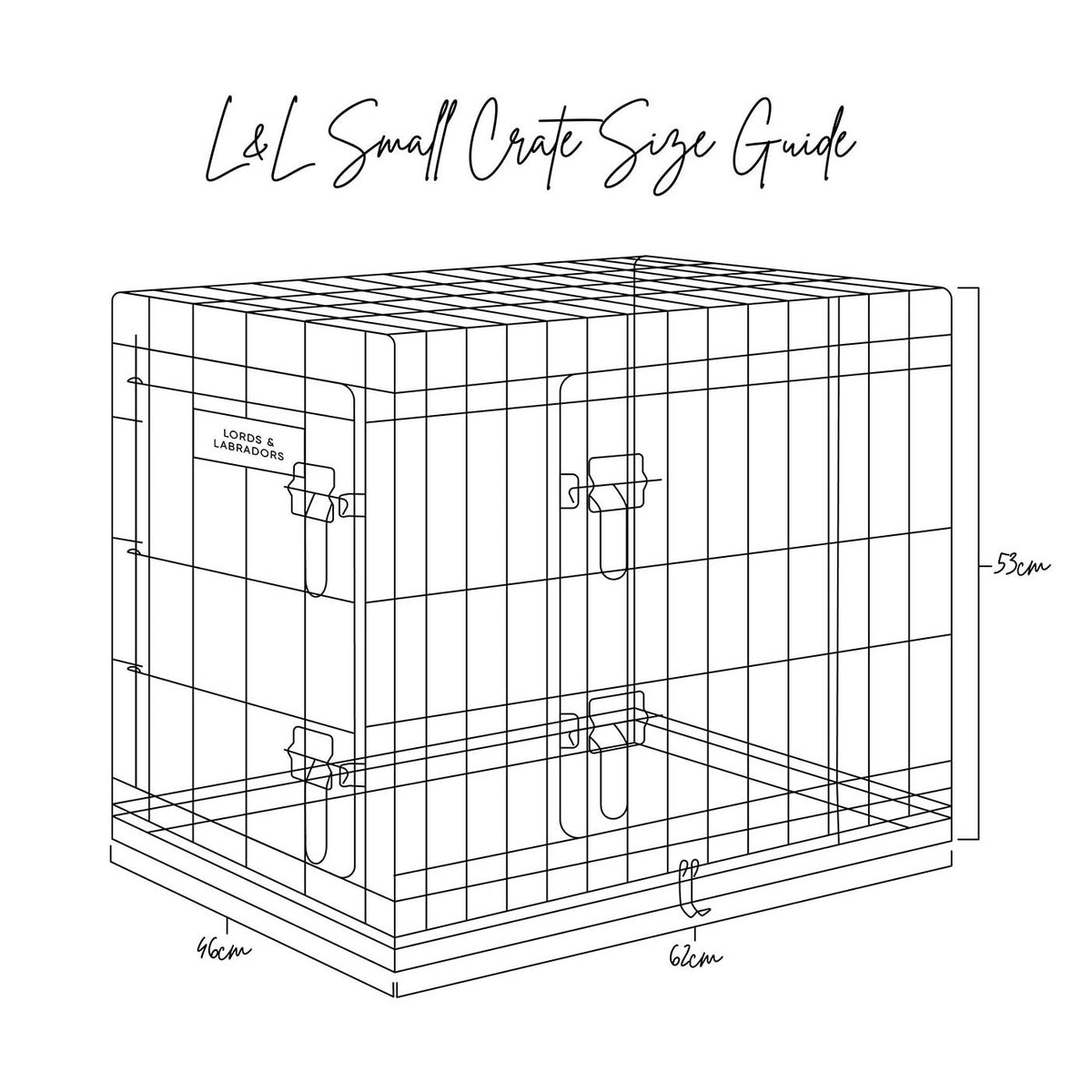 Heavy Duty Deluxe Dog Crate in Silver, view 11