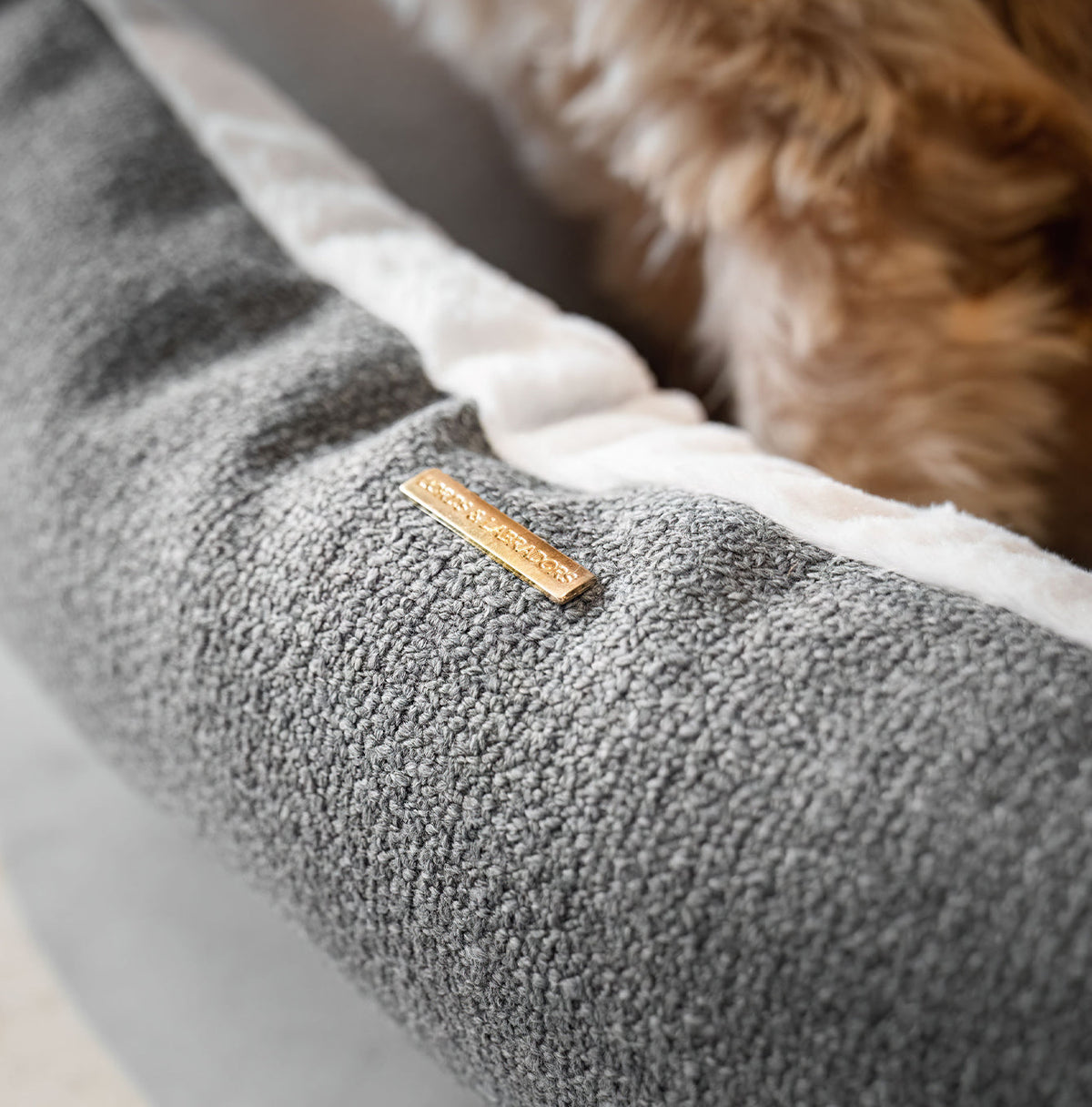 Essentials Herdwick Box Bed in Graphite, view 2