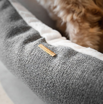 Essentials Herdwick Box Bed in Graphite, view 2
