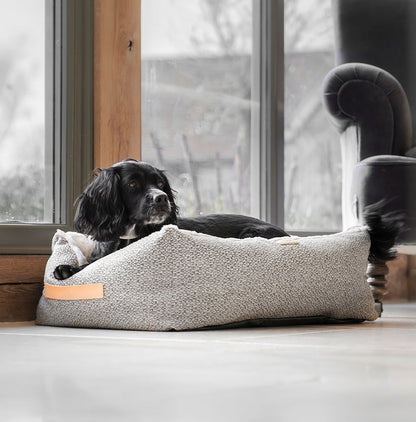 Essentials Herdwick Box Bed in Pebble, view 2