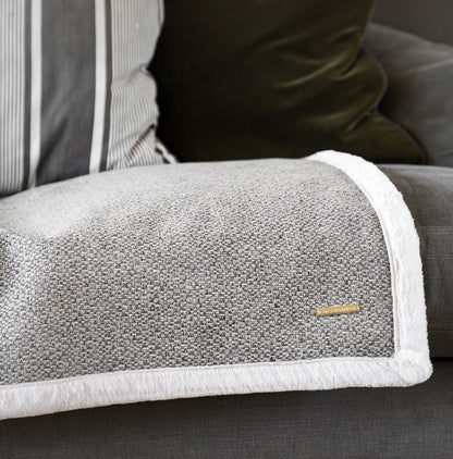 Essentials Herdwick Blanket in Pebble, view 3