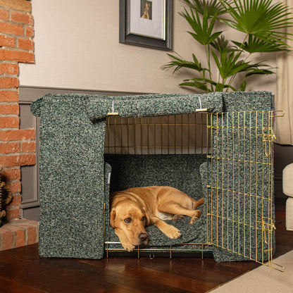 Dog Crate Set In Emerald Minerals, view 2