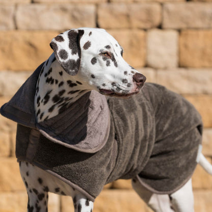 Bamboo Drying Coat in Mole
