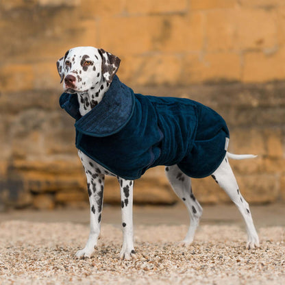 Bamboo Drying Coat in Navy, view 11