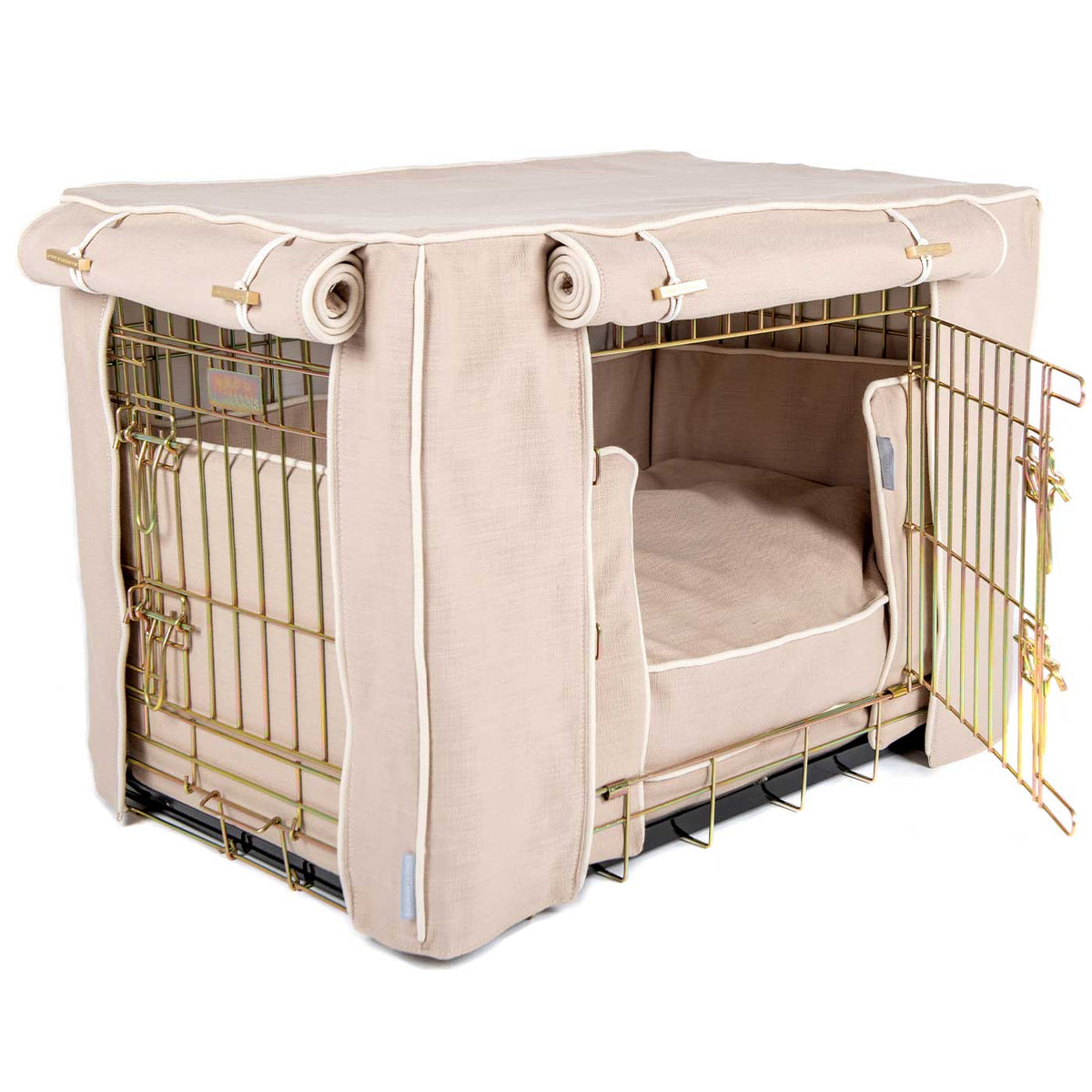 Dog Crate Set in Savanna Oatmeal, view 18