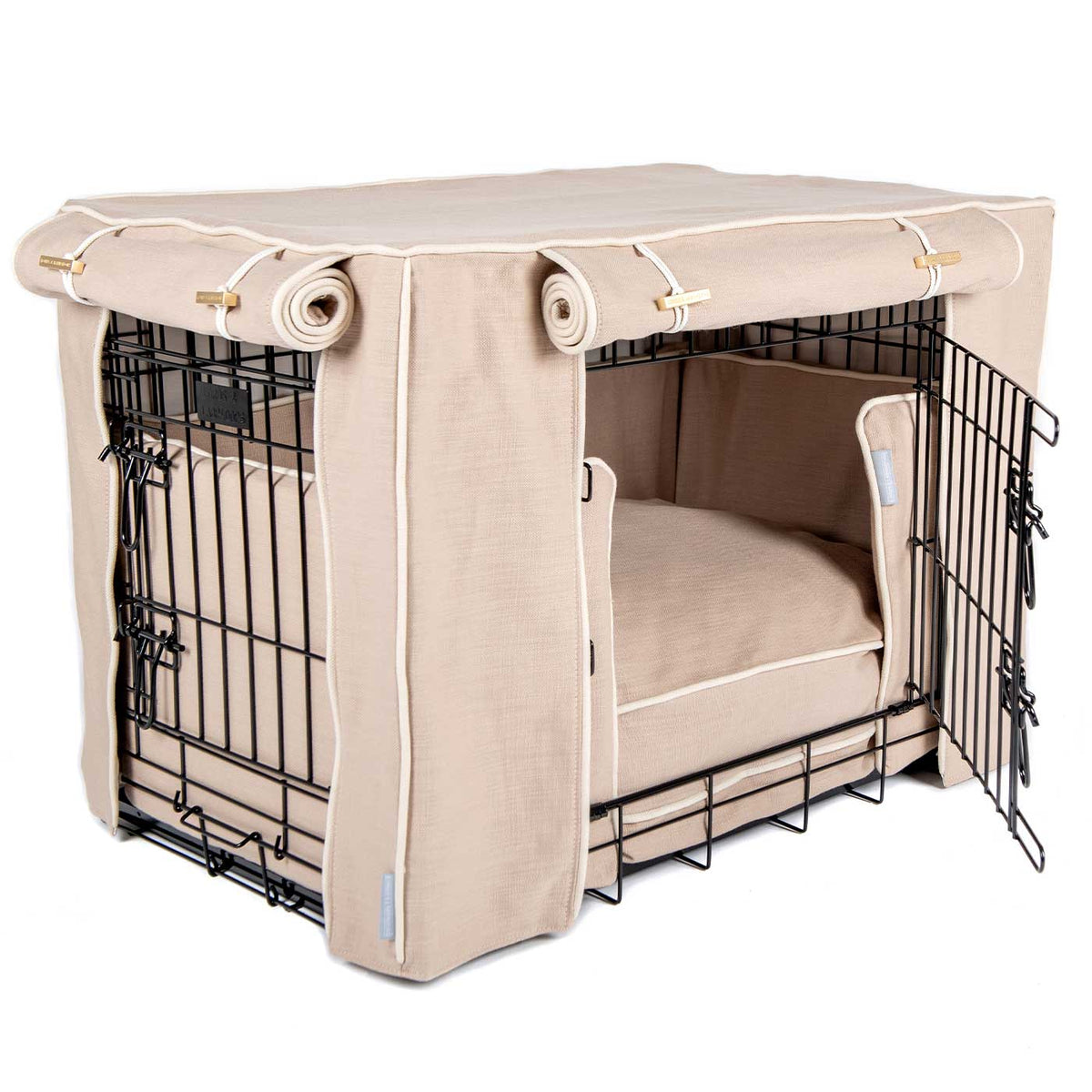 Dog Crate Set in Savanna Oatmeal, view 4