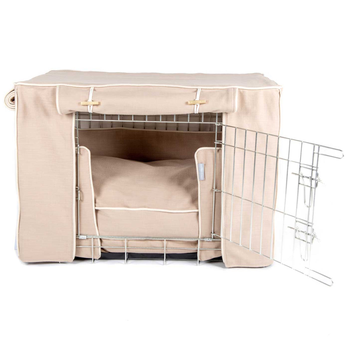Dog Crate Set in Savanna Oatmeal, view 2