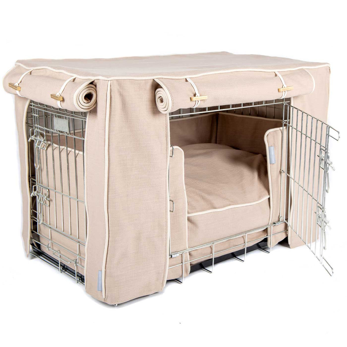 Dog Crate Set in Savanna Oatmeal, view 11
