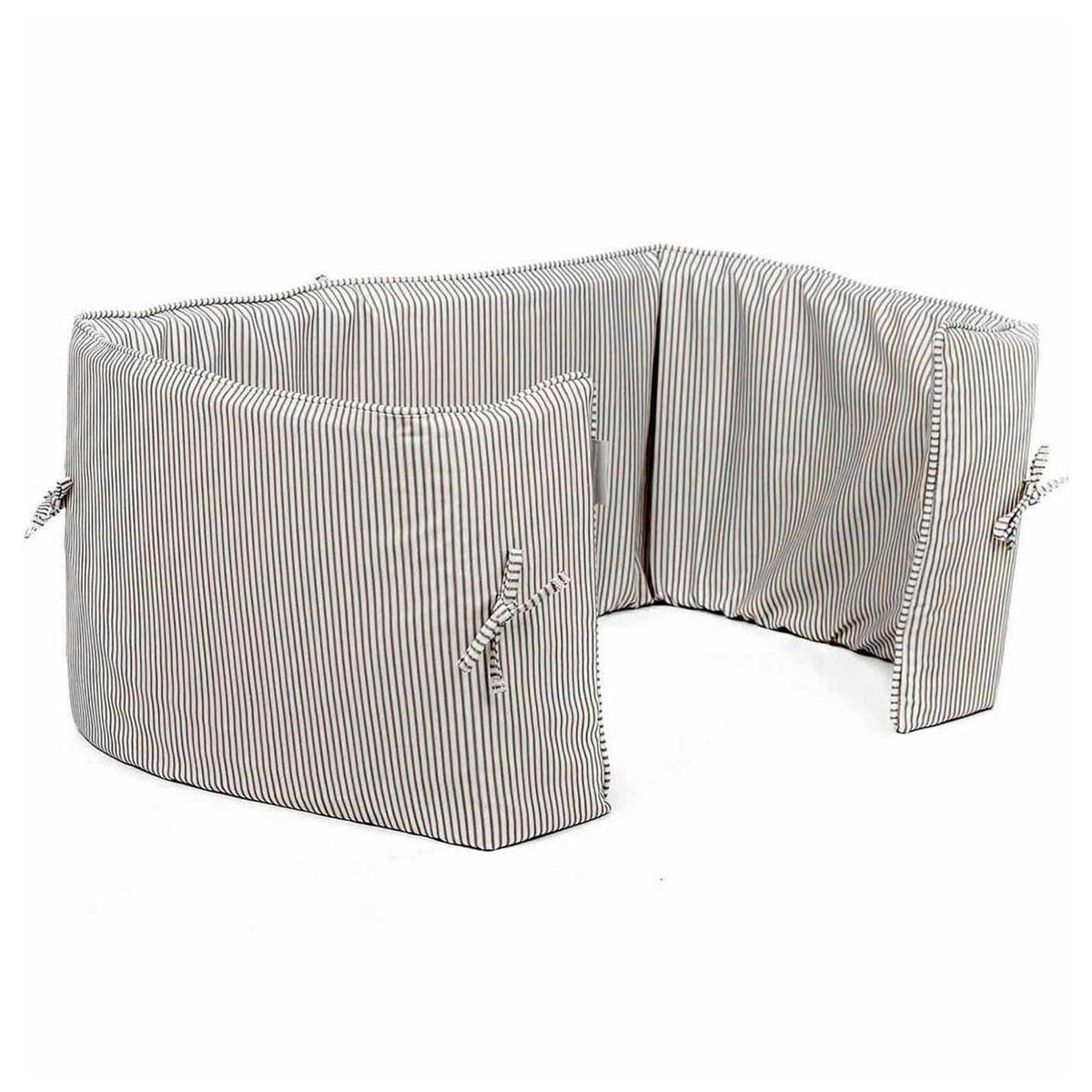 Dog Crate Bumper in Regency Stripe, view 8