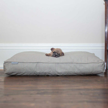 Dog Cushion in Regency Stripe, view 8