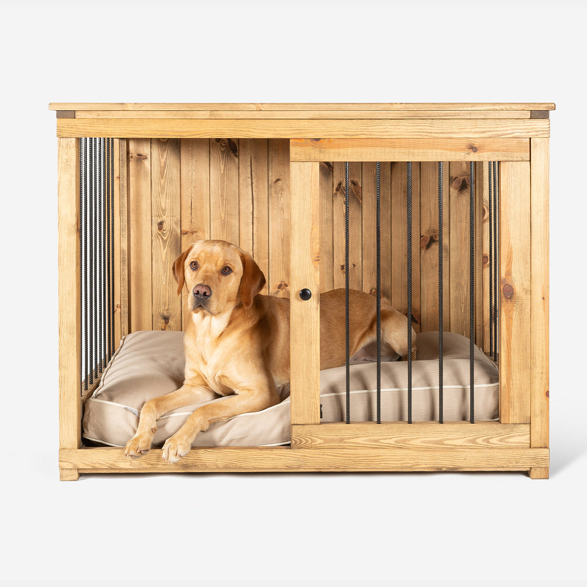 Wooden Sliding Door Broadsand Dog Crate, view 8