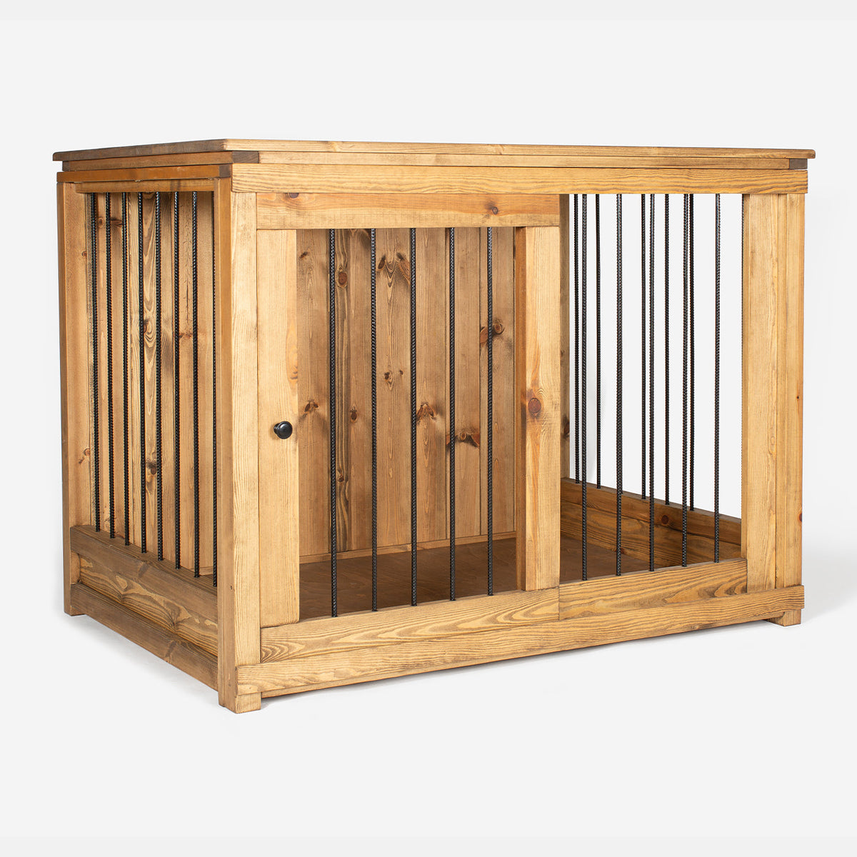 Wooden Sliding Door Broadsand Dog Crate, view 9