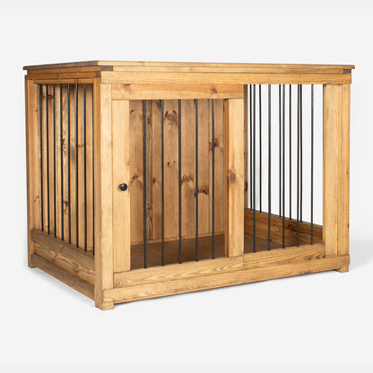 Wooden Sliding Door Broadsand Dog Crate, view 9