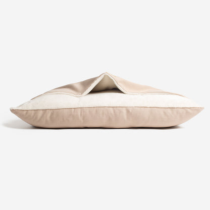 Sleepy Burrows Bed With Removable Cover in Savanna Oatmeal, view 7