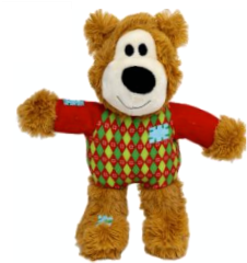 KONG Holiday Wild Knots Bear Assorted, view 2
