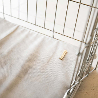 Essentials Twill Crate Mat in Linen, view 4