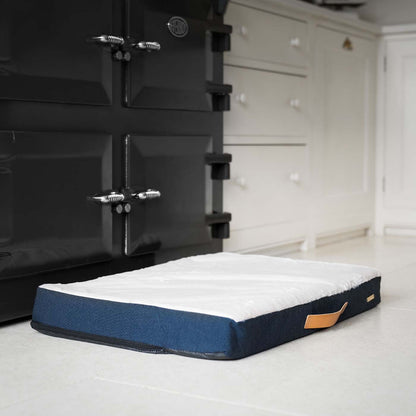 Essentials Twill Orthopaedic Mattress in Denim, view 3