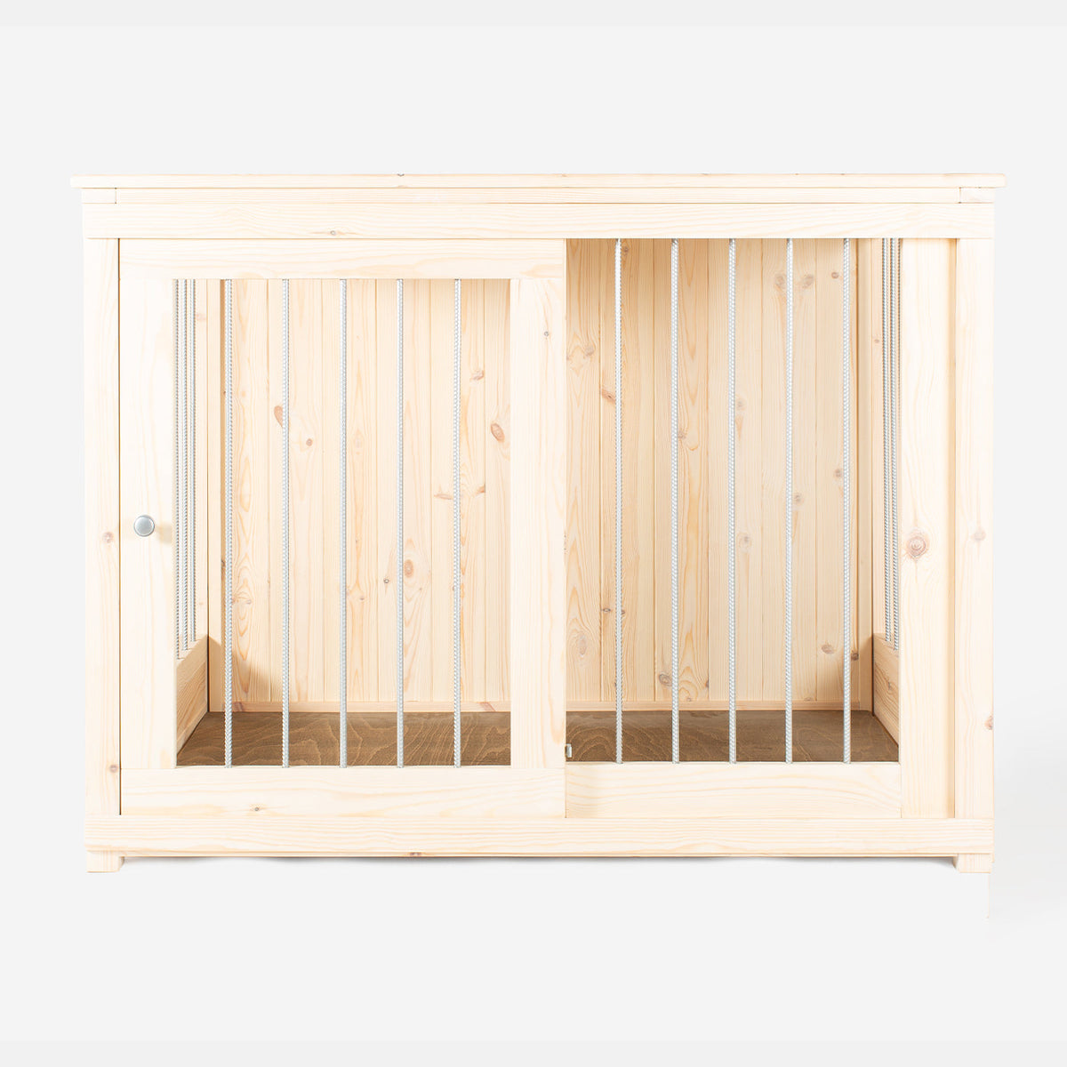 Wooden Sliding Door Salcombe Dog Crate, view 7