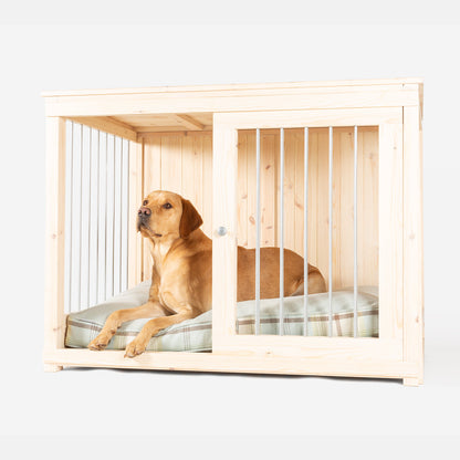 Wooden Sliding Door Salcombe Dog Crate, view 5
